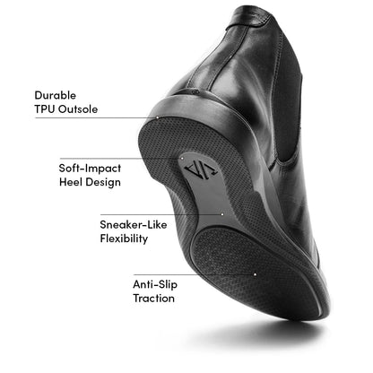 Amberjack The Chelsea Men's Obsidian Chelsea Boots Men's Chelsea Boots by Amberjack – Don't Panic Shoes