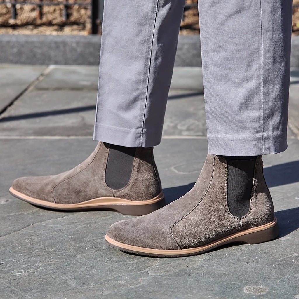 Amberjack The Chelsea Men's Slate Men's Chelsea Boots by Amberjack – Don't Panic Shoes