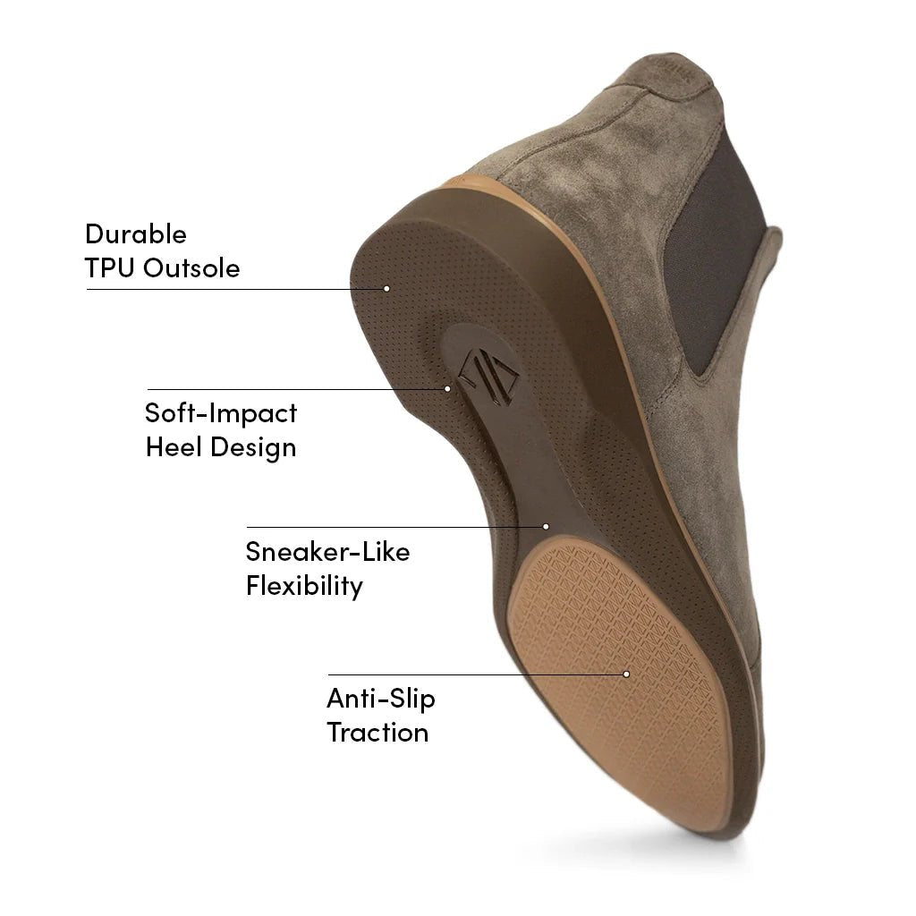 Amberjack The Chelsea Men's Slate Men's Chelsea Boots by Amberjack – Don't Panic Shoes