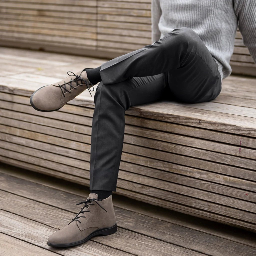 Amberjack The Chukka Steel For Everyday Wear Men's Chukka Boots by Amberjack – Don't Panic Shoes