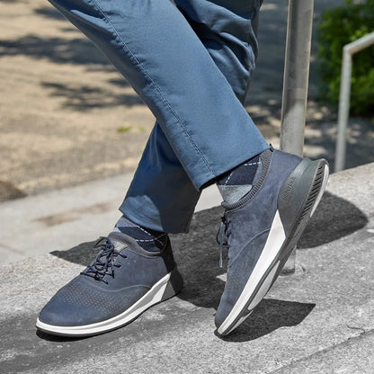 Amberjack The Hybrid Men’S Cobalt Premium Sneakers Men's Dress Shoes by Amberjack – Don't Panic Shoes