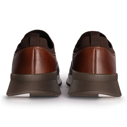 Amberjack - The Hybrid - Men’S - Leather - Chestnut Men's Dress Shoes by Amberjack – Don't Panic Shoes