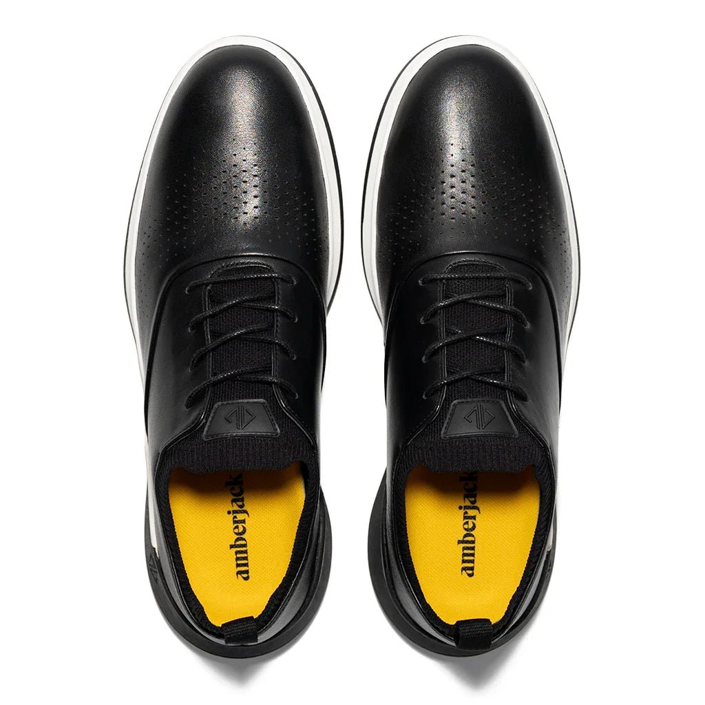 Amberjack The Hybrid Men's Onyx Men's Dress Shoes by Amberjack – Don't Panic Shoes