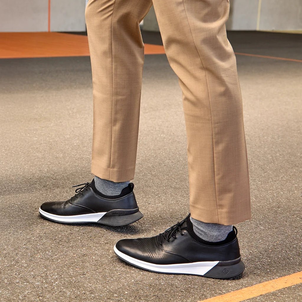 Amberjack The Hybrid Men's Onyx Men's Dress Shoes by Amberjack – Don't Panic Shoes