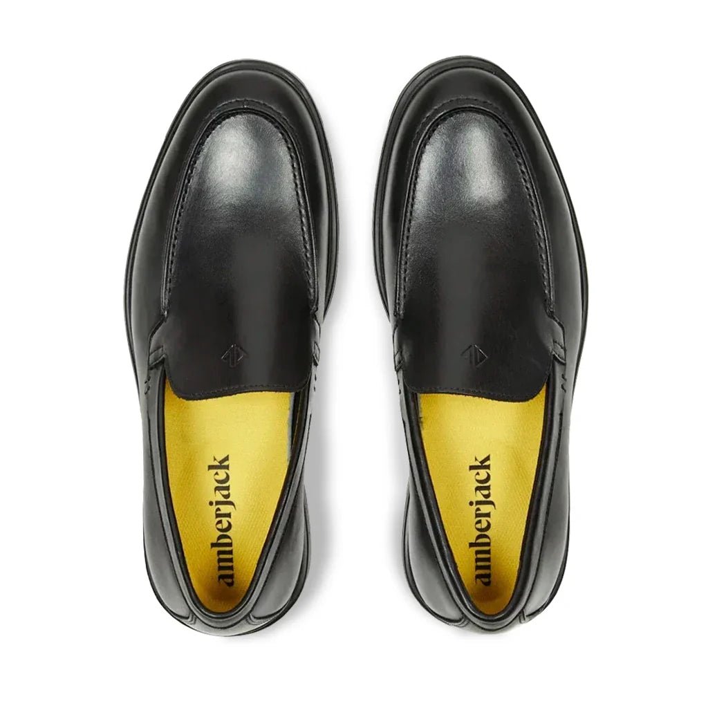 Amberjack The Loafer Men's Obsidian Men's Loafer Shoes by Amberjack – Don't Panic Shoes