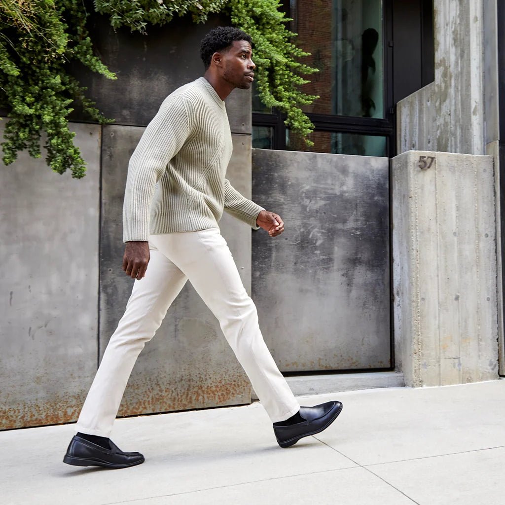 Amberjack The Loafer Men's Obsidian Men's Loafer Shoes by Amberjack – Don't Panic Shoes