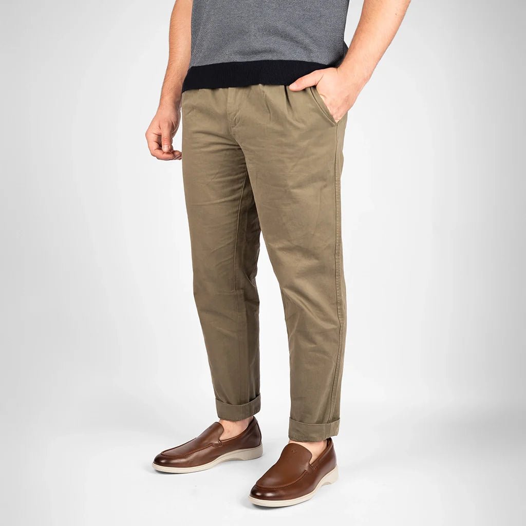 Amberjack The Loafer Two Tone Premium Comfort Men’S Men's Loafer Shoes by Amberjack – Don't Panic Shoes