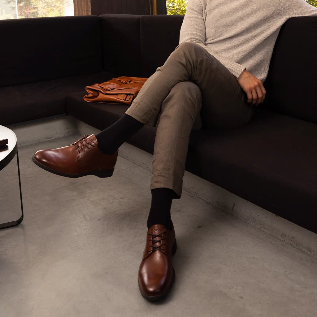 Amberjack The Original Men's Chestnut Classic Shoes Men's Dress Shoes by Amberjack – Don't Panic Shoes