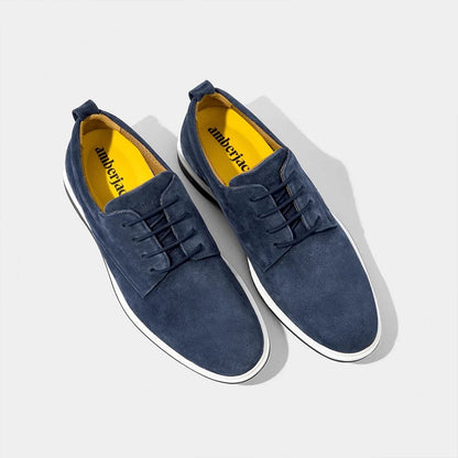 Amberjack The Original Men's Leather Cobalt Men's Dress Shoes by Amberjack – Don't Panic Shoes