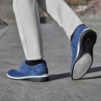 Amberjack The Original Men's Leather Cobalt Men's Dress Shoes by Amberjack – Don't Panic Shoes