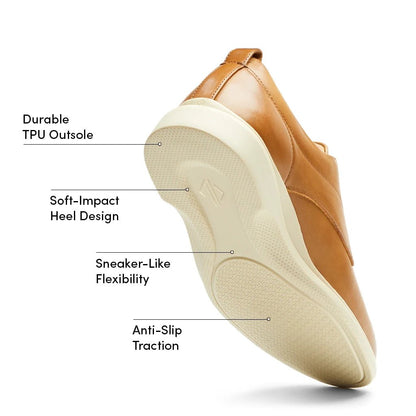 Amberjack The Original Men's Leather Shoes Honey And Cream Men's Dress Shoes by Amberjack – Don't Panic Shoes