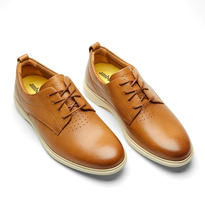 Amberjack The Original Men's Leather Shoes Honey And Cream Men's Dress Shoes by Amberjack – Don't Panic Shoes