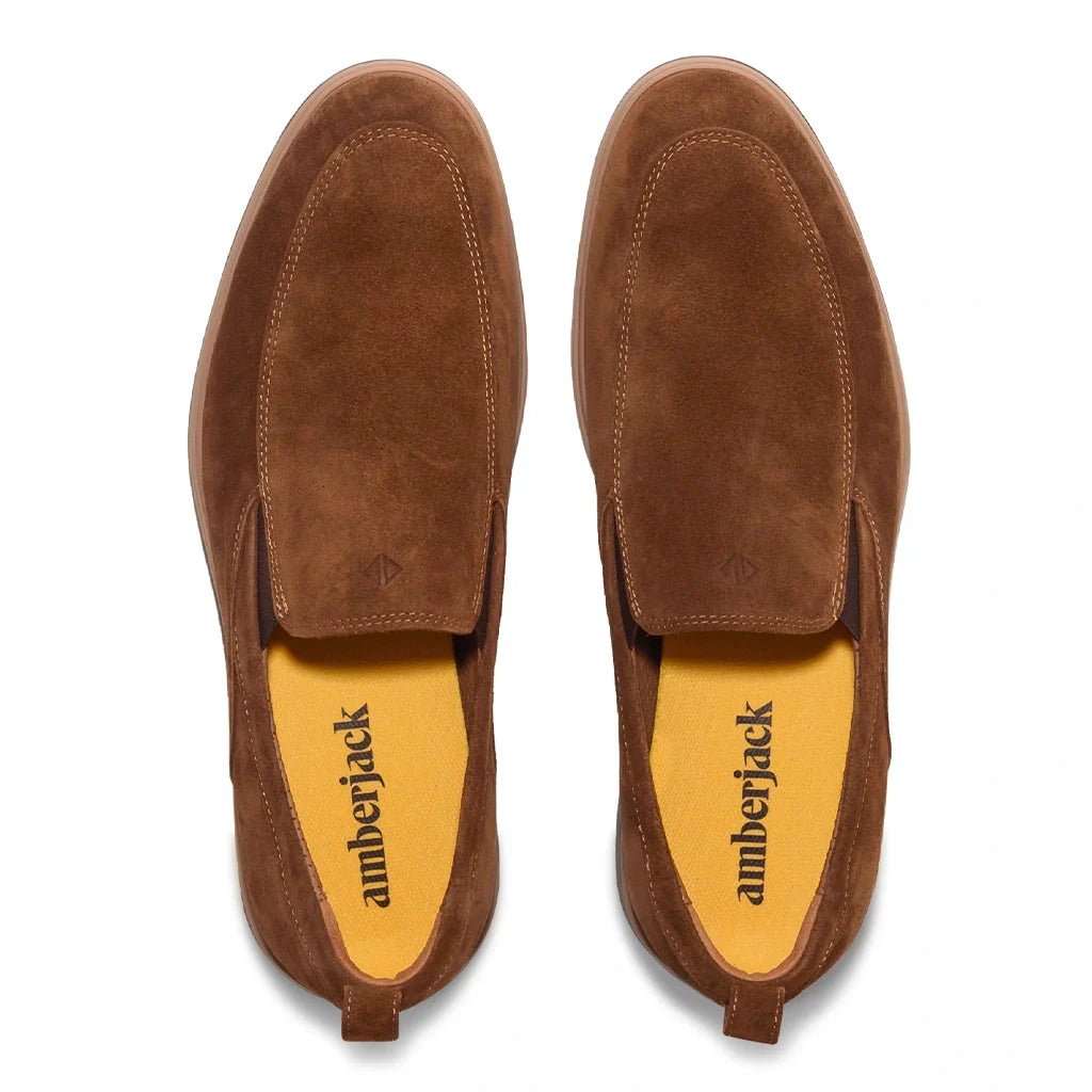 Amberjack The Slip - On Men's Grizzly Men's Dress Shoes by Amberjack – Don't Panic Shoes