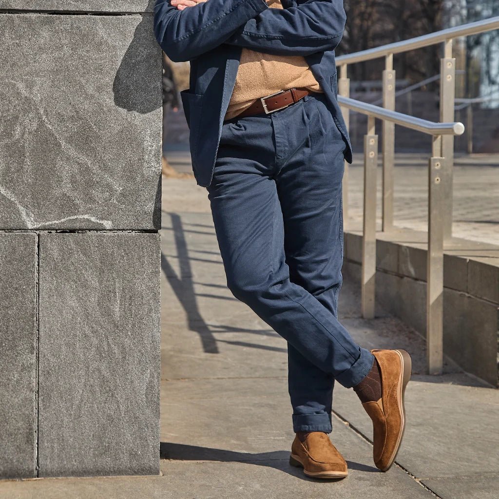 Amberjack The Slip - On Men's Grizzly Men's Dress Shoes by Amberjack – Don't Panic Shoes