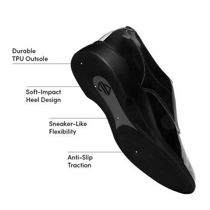 Amberjack The Tux ClaSsic Collection Men’s Obsidian Men's Tuxedo Shoes by Amberjack – Don't Panic Shoes