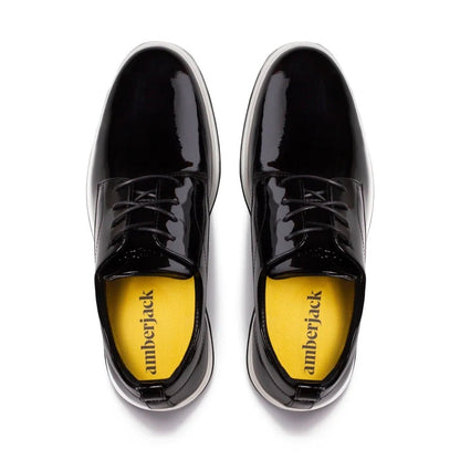 Amberjack The Tux Men's Onyx Men's Tuxedo Shoes by Amberjack – Don't Panic Shoes