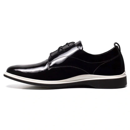Amberjack The Tux Men's Onyx Men's Tuxedo Shoes by Amberjack – Don't Panic Shoes
