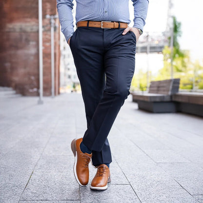 Amberjack Whole Cut Hybrid Classic Shoes Men's Honey Men's Dress Shoes by Amberjack – Don't Panic Shoes