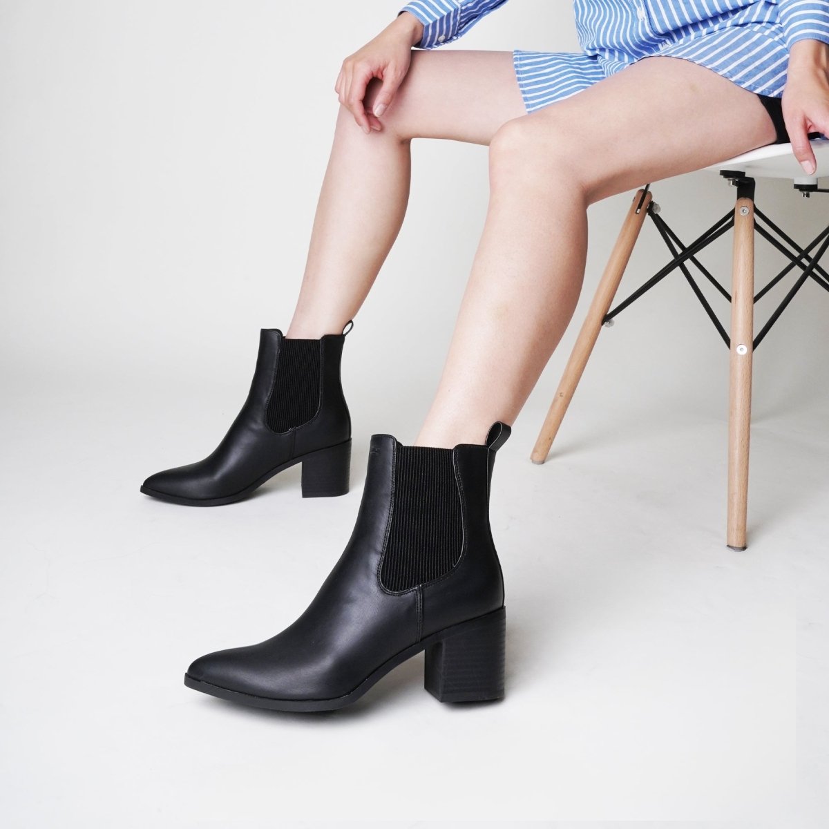 Andi | Black Boots by J.Adams – Don't Panic Shoes