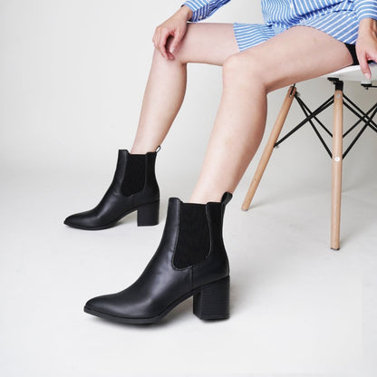 Andi | Black Boots by J.Adams – Don't Panic Shoes