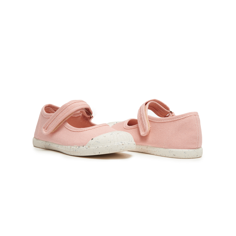 Anita Blush Adjustable Velcro Washable Rubber Captoe Seasonal Core Ss by Childrenchic – Don't Panic Shoes