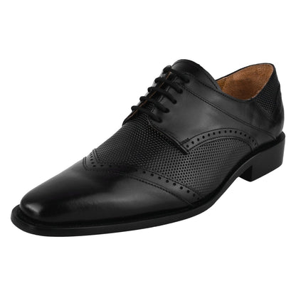 Anthony Genuine Leather Oxford Style Tread Design Dress Shoes Shoes by Libertyzeno – Don't Panic Shoes