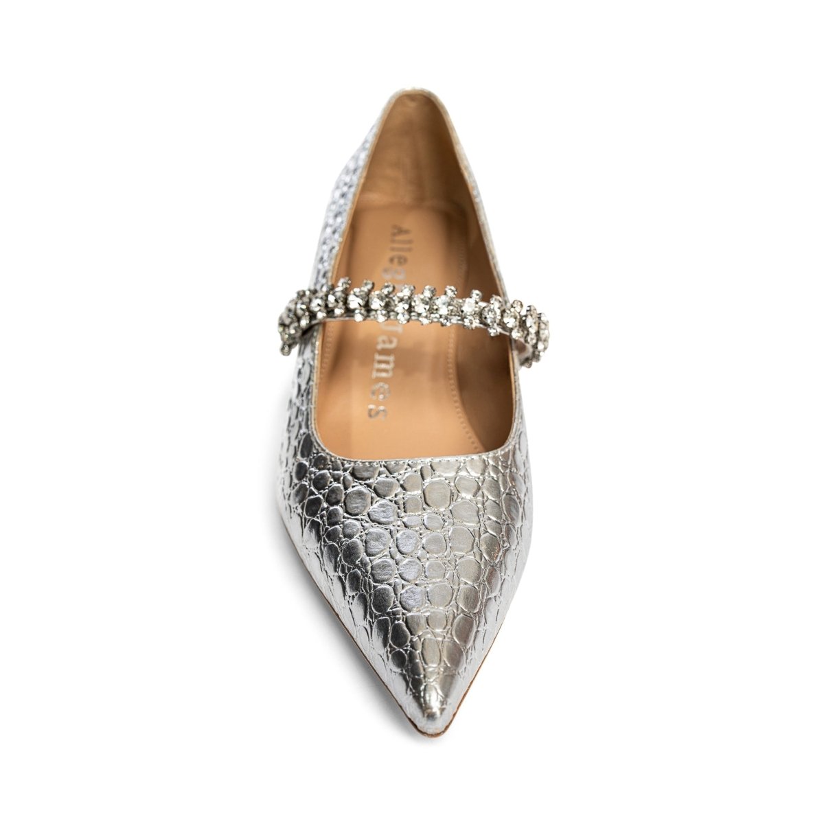 Antonella Embossed Leather Pump Women's Shoes by Allegra James – Don't Panic Shoes