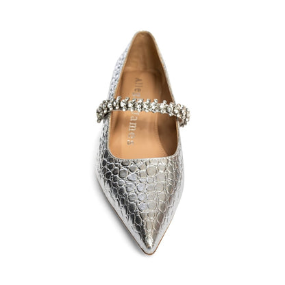 Antonella Embossed Leather Pump Women's Shoes by Allegra James – Don't Panic Shoes