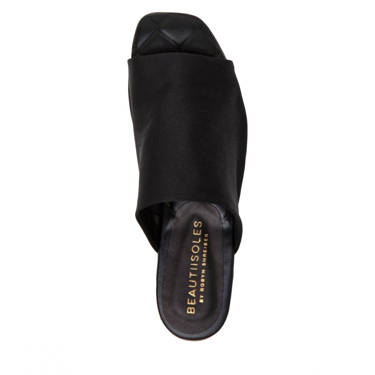 April Stretch Satin Women’S Leather Lined Flat Sandal Sandals by Beautiisoles – Don't Panic Shoes