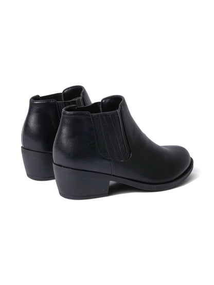 Arlo | Black Booties by J.Adams – Don't Panic Shoes