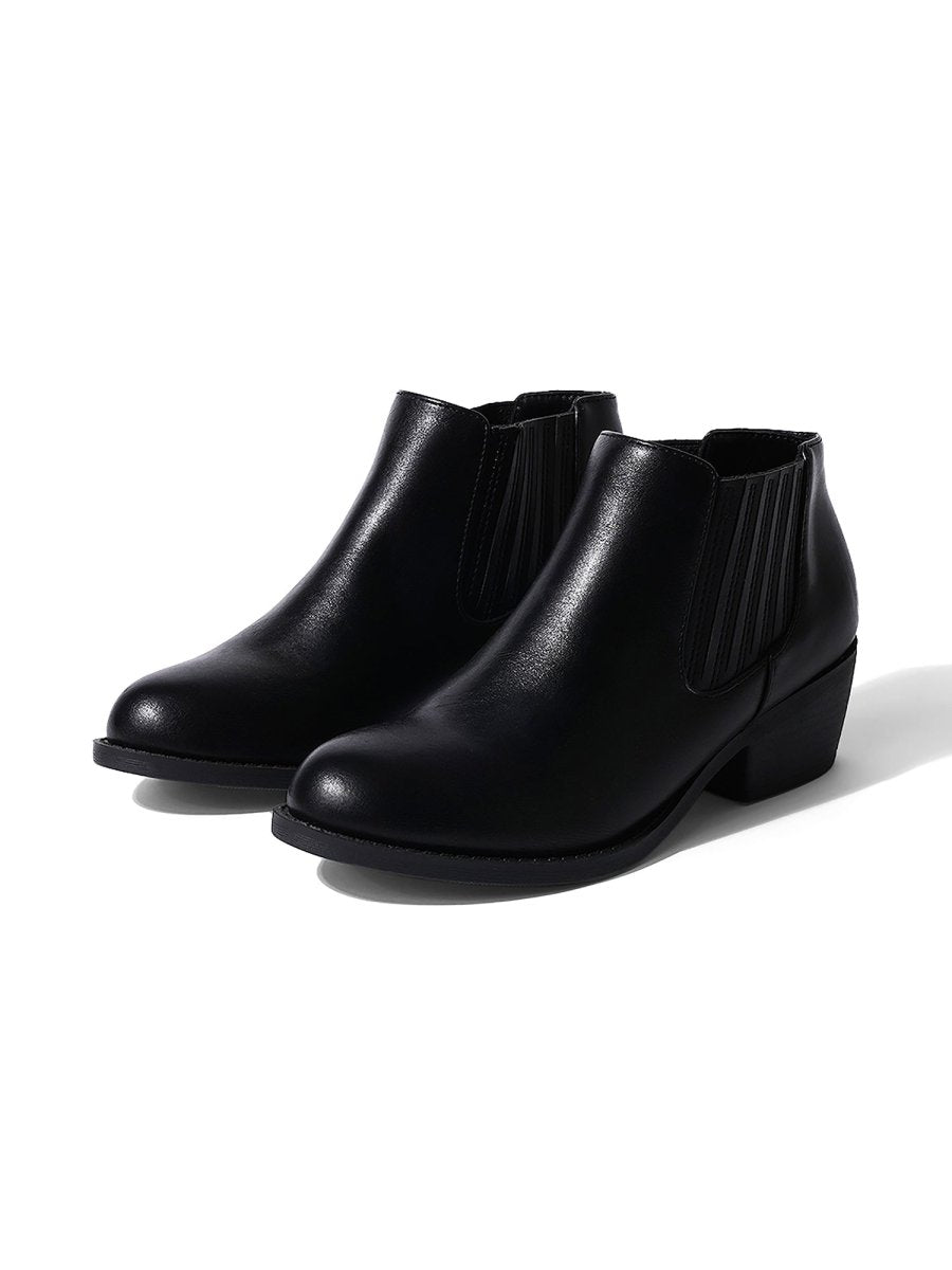 Arlo | Black Booties by J.Adams – Don't Panic Shoes