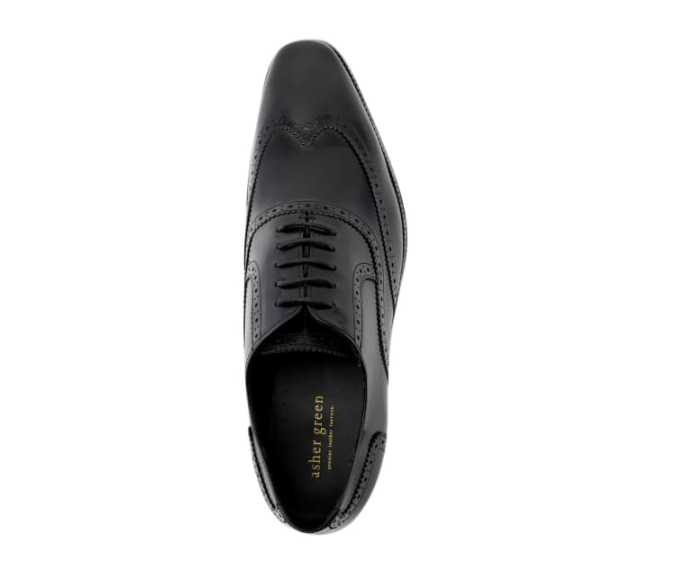 ASher Green Ag100 Black Men’s Genuine Calfskin Oxford Shoes Oxfords by Asher Green – Don't Panic Shoes