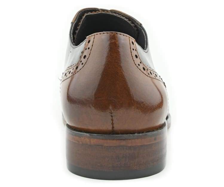 ASher Green Ag100 Tan Men’s Genuine Leather Dress Shoes Oxfords by Asher Green – Don't Panic Shoes