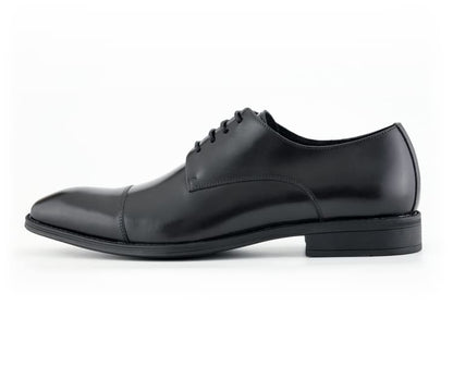 ASher Green Ag1468 Men’s Black Genuine Leather Dress Shoes Oxfords by Asher Green – Don't Panic Shoes