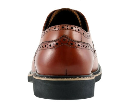 ASher Green Ag1784 Tan Men’s Wing Tip Leather Shoes Oxfords by Asher Green – Don't Panic Shoes