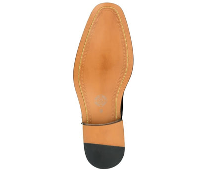 Asher Green Ag2632 Black Men's Wingtip Leather Boots Boots by Asher Green – Don't Panic Shoes