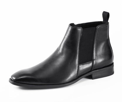 Asher Green Ag914c Men's Black Leather Chelsea Dress Boots Boots by Asher Green – Don't Panic Shoes