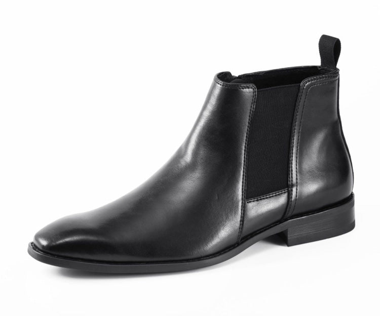 Asher Green Ag914c Men's Black Leather Chelsea Dress Boots Boots by Asher Green – Don't Panic Shoes