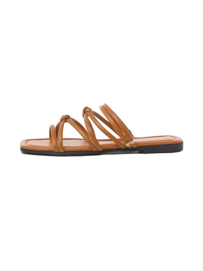 Athena | Khaki Sandals by J.Adams – Don't Panic Shoes