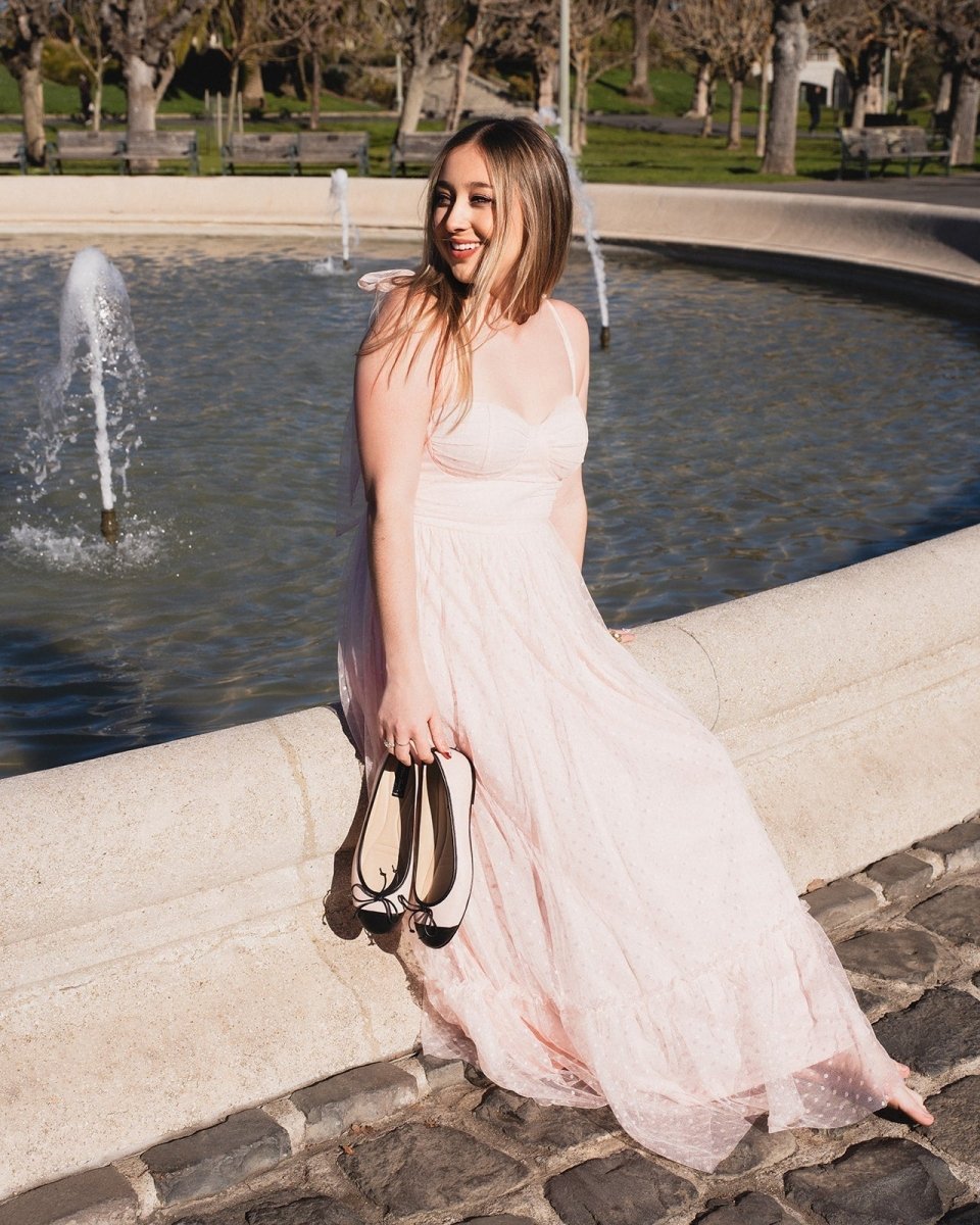 Avely Bow Cap Toe Ballet Flat Women’S Calf Leather Ballet Flats by Mar Soreli – Don't Panic Shoes