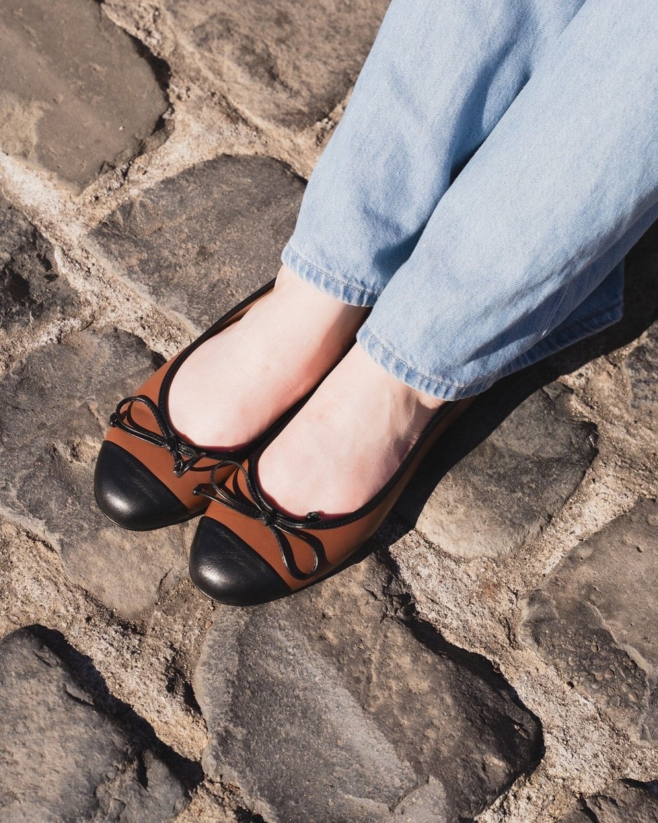 Avely Cohiba Womens Calfskin Leather Elegant Ballet Flat Ballet Flats by Mar Soreli – Don't Panic Shoes