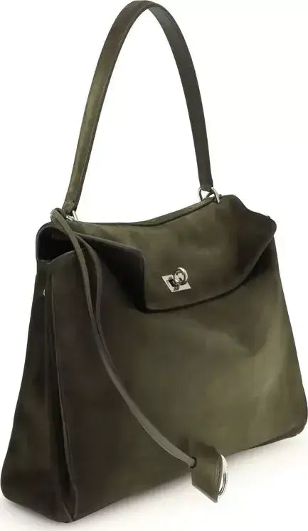 BALENCIAGA green Medium Rodeo Bag | STORE 7994