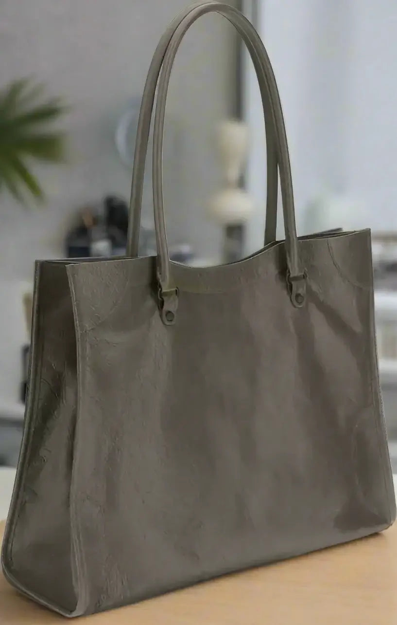 BALENCIAGA Grey Le City Tote Bag – Modern Luxury Tote