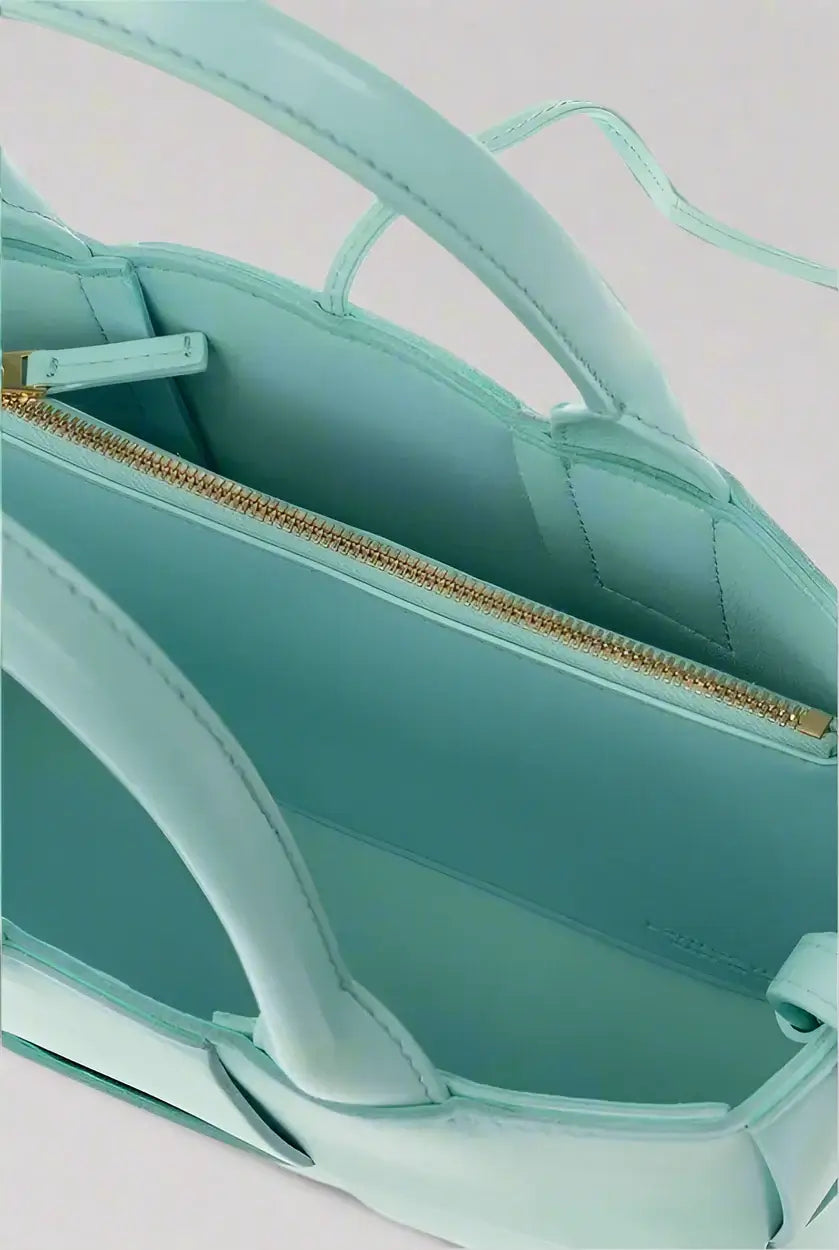 BOTTEGA VENETA women's blue Arco Mini Tote bag