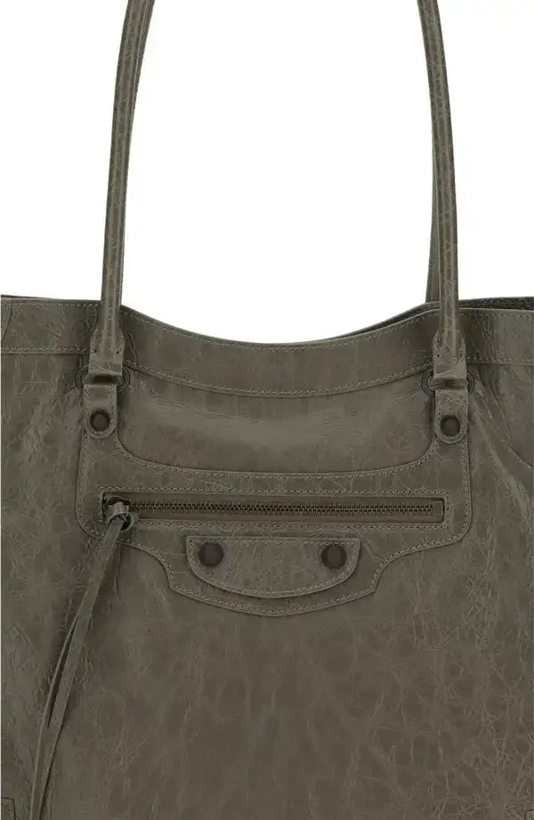 BALENCIAGA Grey Le City Tote Bag – Modern Luxury Tote