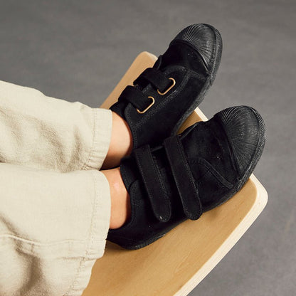 Bailey Black Adjustable Velcro Non Slip Rubber Sole Spain Seasonal Core Fw by Childrenchic – Don't Panic Shoes