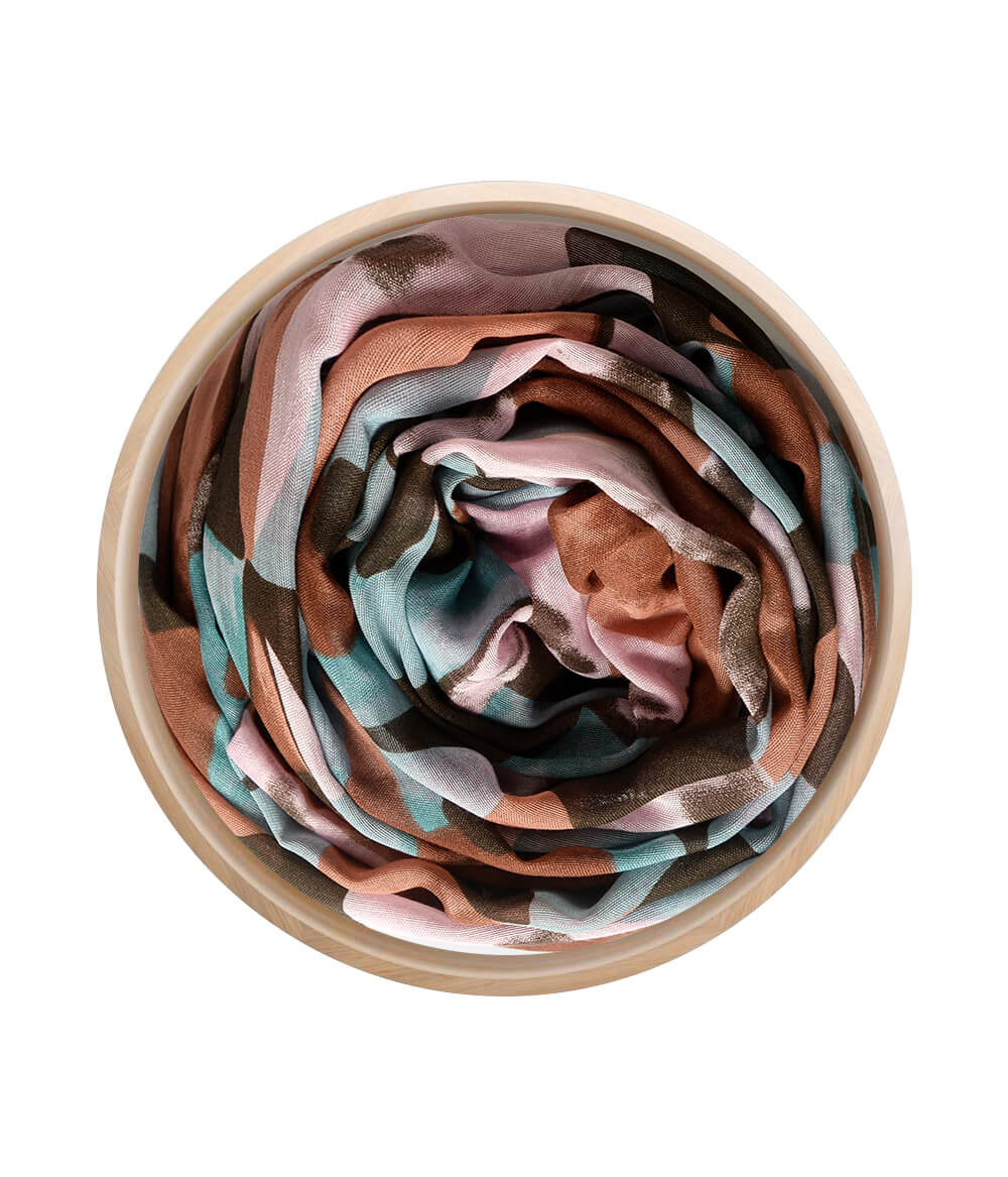 Balla Rose 62 Bamboo Fiber Pattern Bamboo Scarves by Mar Soreli – Don't Panic Shoes