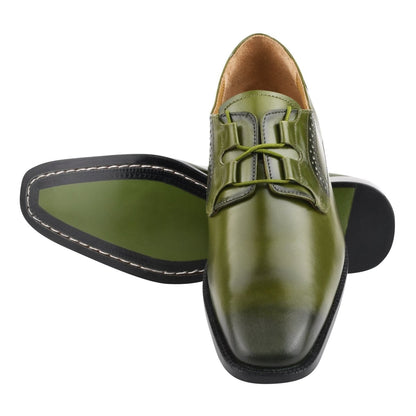 Barbara Genuine Leather OxFord Dress Shoes for Men Shoes by Libertyzeno – Don't Panic Shoes