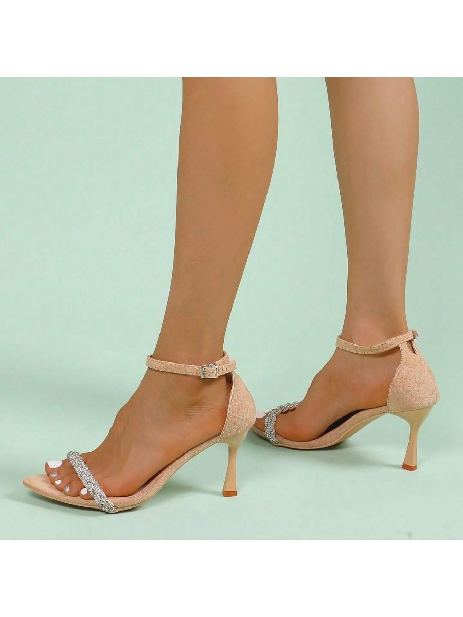 Bella | Beige Heels by J.Adams – Don't Panic Shoes