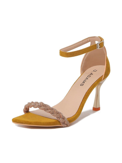 Bella | Gold Heels by J.Adams – Don't Panic Shoes